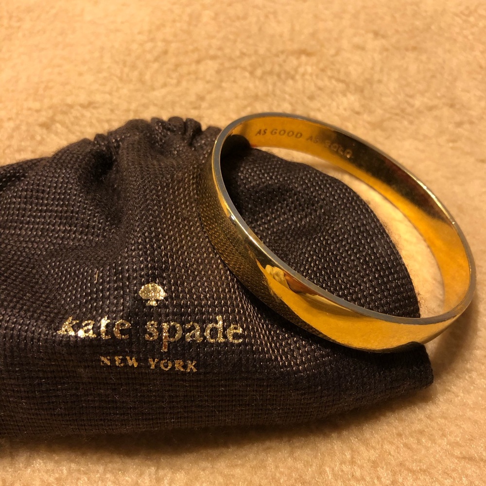 Kate Spade Bangles- gold